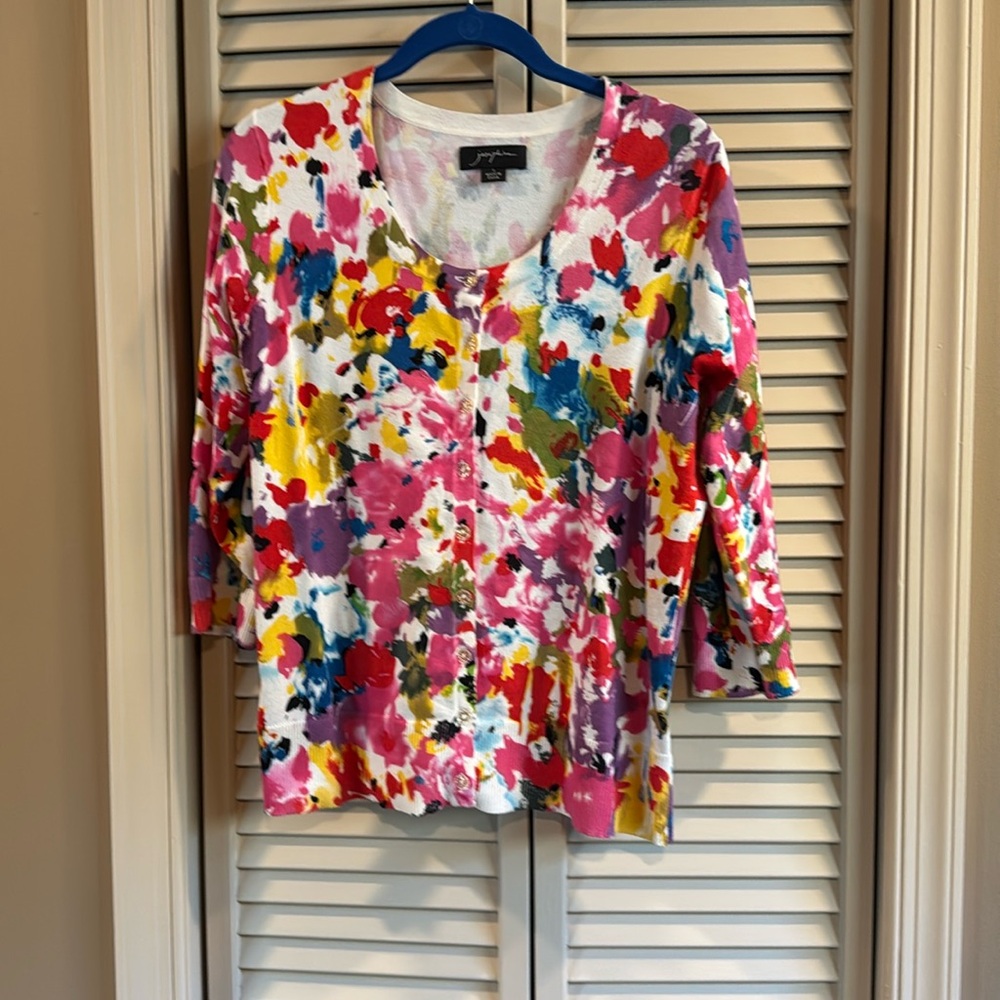 Beautiful multicolored cardigan